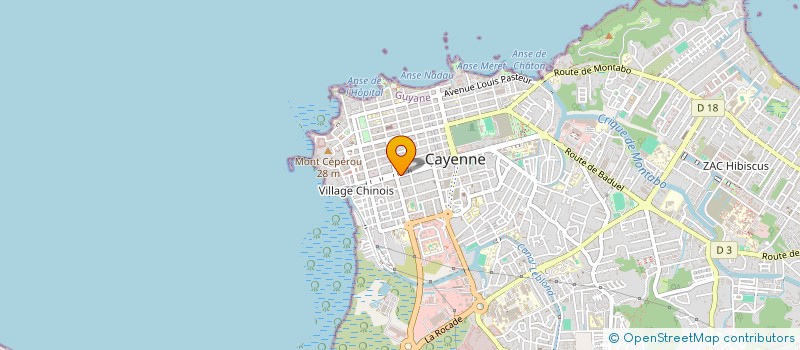 localisation de l'entreprise MARONI LOC 1 SNC à CAYENNE