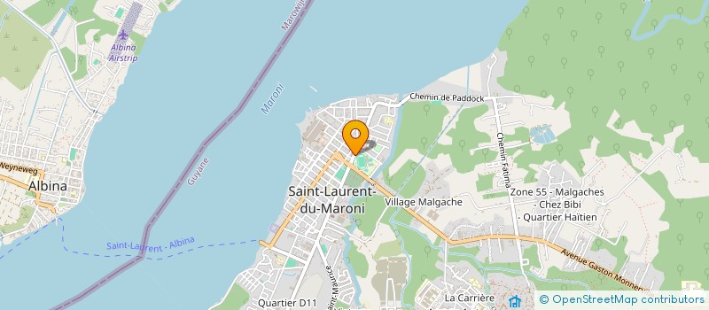 localisation de l'entreprise MARONI STAR LINER à SAINT-LAURENT-DU-MARONI