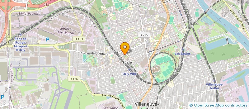 localisation de l'entreprise MARONIN  ORLY