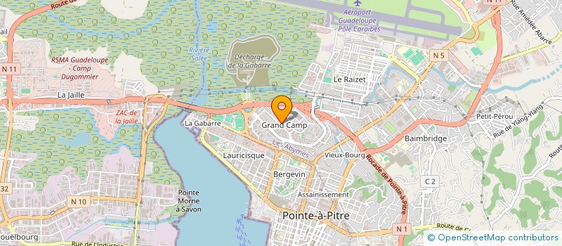 localisation de l'entreprise MAROON SPIRIT à LES ABYMES