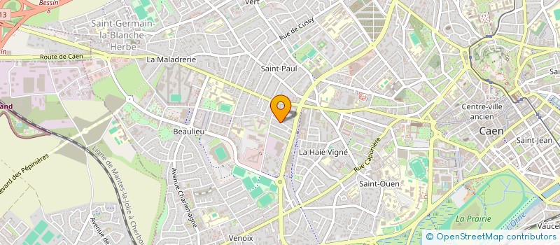 localisation de l'entreprise MAROPY à CAEN