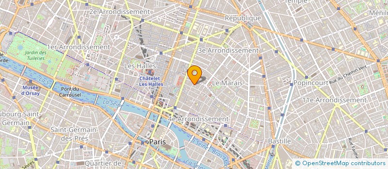 localisation de l'entreprise MAROQUINERIE CHOI à PARIS