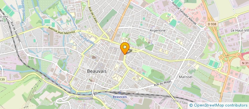 localisation de l'entreprise MAROQUINERIE & CO à BEAUVAIS