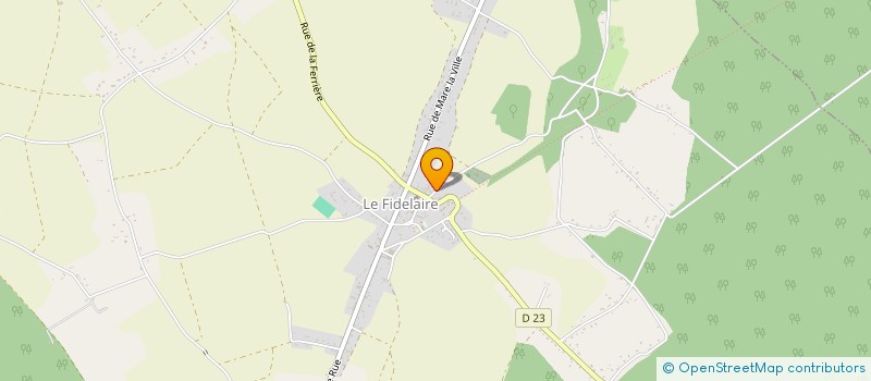 localisation de l'entreprise MAROQUINERIE DE CONCHES à LE FIDELAIRE