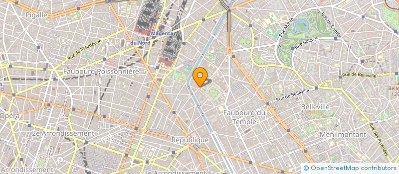 localisation de l'entreprise MAROQUINERIE DES GRANGES  PARIS