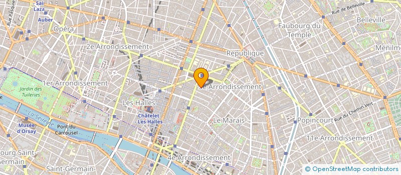 localisation de l'entreprise MAROQUINERIE H C A IMPORT EXPORT à PARIS