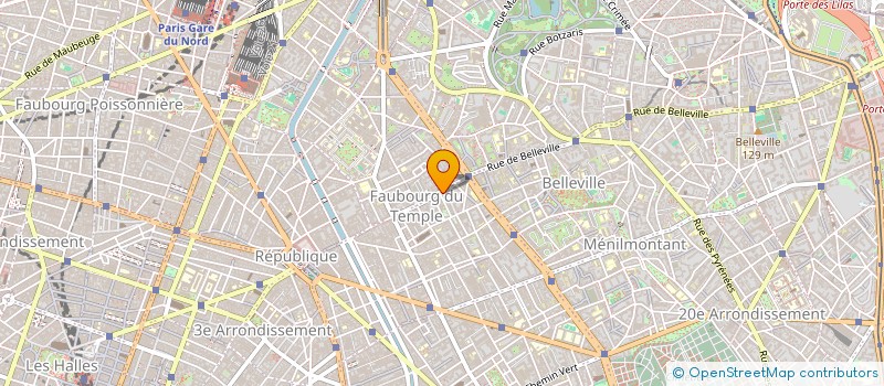 localisation de l'entreprise MAROQUINERIE HERSIL à PARIS