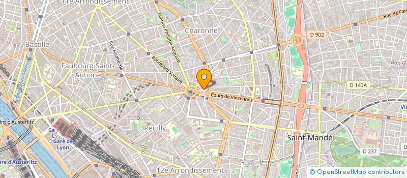 localisation de l'entreprise MAROQUINERIE NATION à PARIS