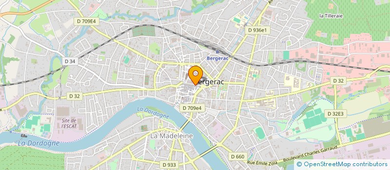 localisation de l'entreprise MAROQUINERIE PLASSE à BERGERAC
