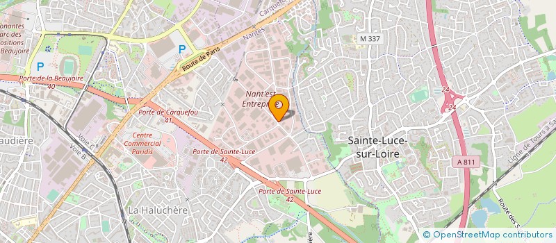 localisation de l'entreprise MAROQUINERIE TCHE KIANG à NANTES