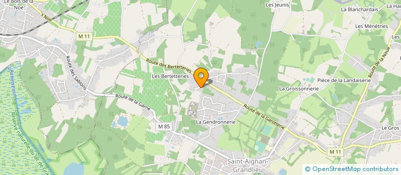 localisation de l'entreprise MAROT ET FILS  SAINT-AIGNAN-GRANDLIEU