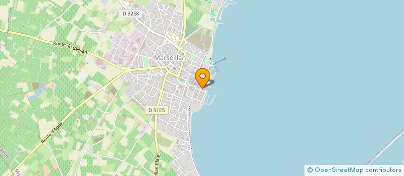 localisation de l'entreprise MAROTEL à MARSEILLAN