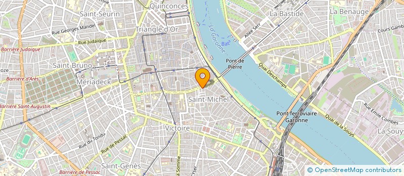 localisation de l'entreprise MAROTO G & GARRABOS F  BORDEAUX