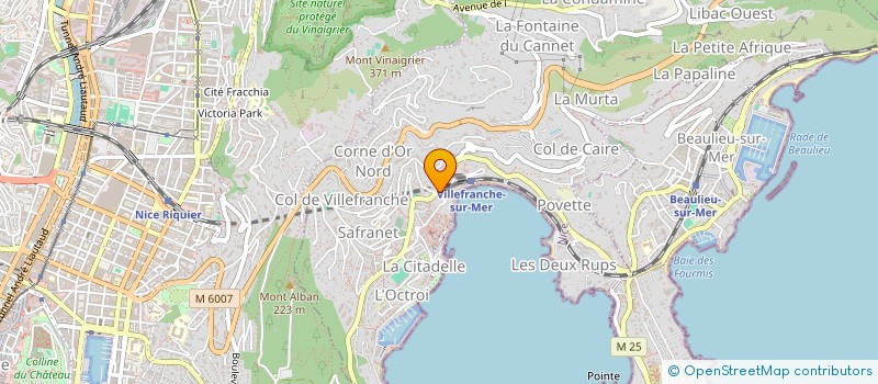 localisation de l'entreprise MAROTTA à VILLEFRANCHE-SUR-MER
