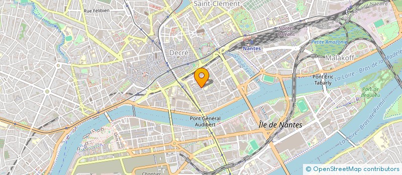 localisation de l'entreprise MAROTTE PROD à NANTES