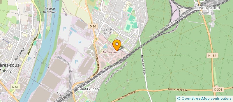 localisation de l'entreprise MAROUBRA à POISSY
