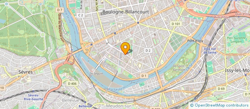 localisation de l'entreprise MAROUF-CONSULTING-IT-NETWORK à BOULOGNE-BILLANCOURT