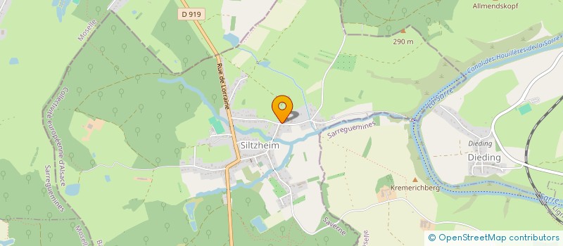 localisation de l'entreprise MAROULAND  SILTZHEIM