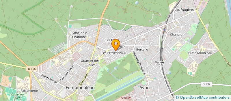 localisation de l'entreprise MAROUS  FONTAINEBLEAU