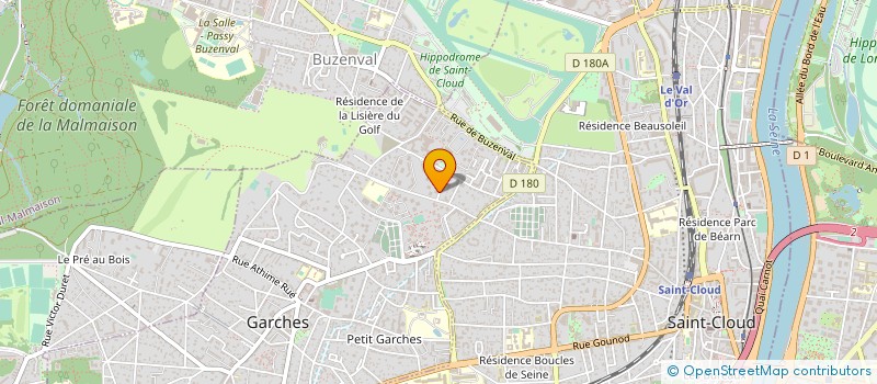 localisation de l'entreprise MAROUSKA  GARCHES
