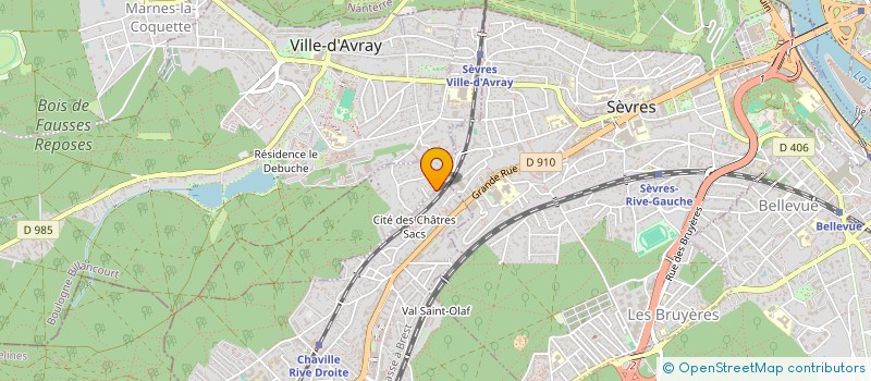localisation de l'entreprise MAROVA à VAUCRESSON