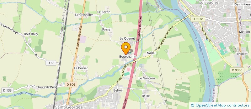 localisation de l'entreprise MAROVISEOL  SAINT-GEORGES-DE-RENEINS