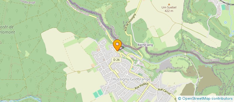 localisation de l'entreprise MARPA  HUSSIGNY-GODBRANGE