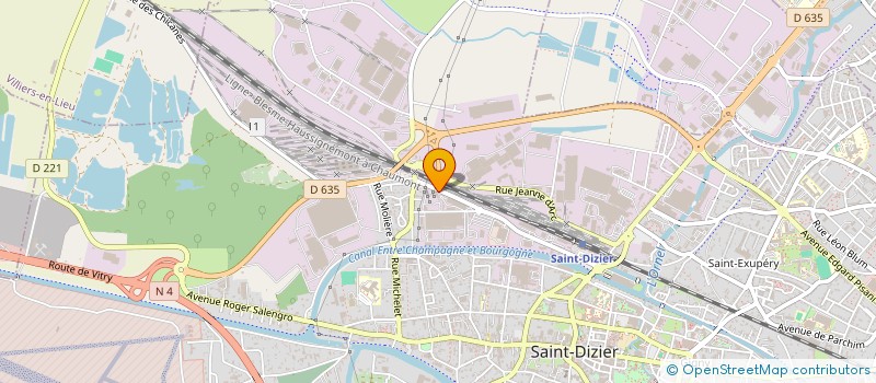 localisation de l'entreprise MARPA à SAINT-DIZIER