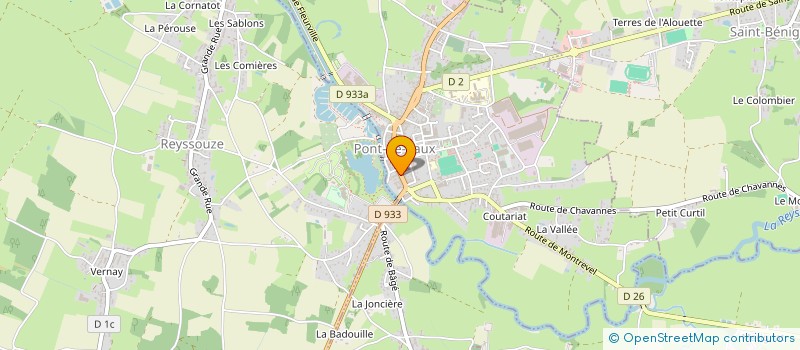 localisation de l'entreprise MARPA DE LA VERCHERE à PONT-DE-VAUX