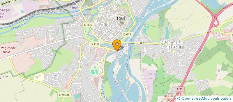 localisation de l'entreprise MARPAB  TOUL