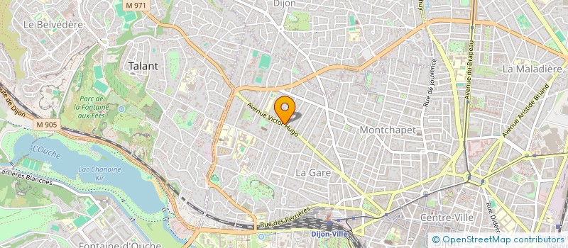 localisation de l'entreprise MARPAS à DIJON