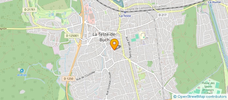 localisation de l'entreprise MARPHA  LA TESTE-DE-BUCH