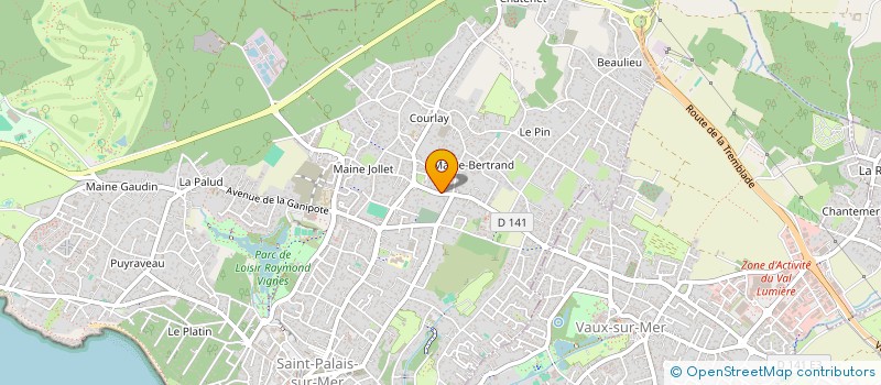 localisation de l'entreprise MARPHI  SAINT-PALAIS-SUR-MER