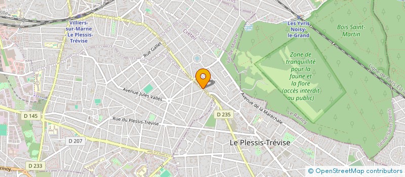localisation de l'entreprise MARPHIL à LE PLESSIS-TREVISE