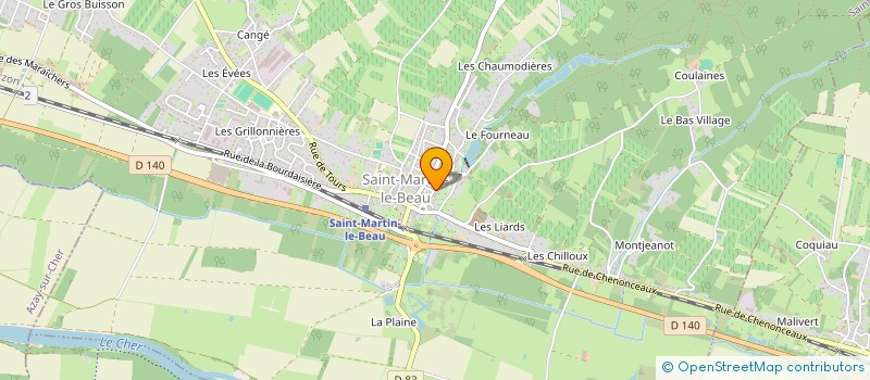 localisation de l'entreprise MARPLA  SAINT-MARTIN-LE-BEAU