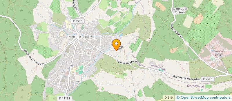 localisation de l'entreprise MARPOLI  MONTARNAUD