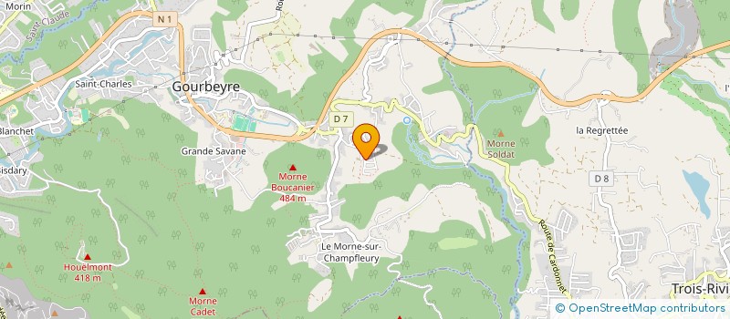 localisation de l'entreprise MARPOTTE  GOURBEYRE