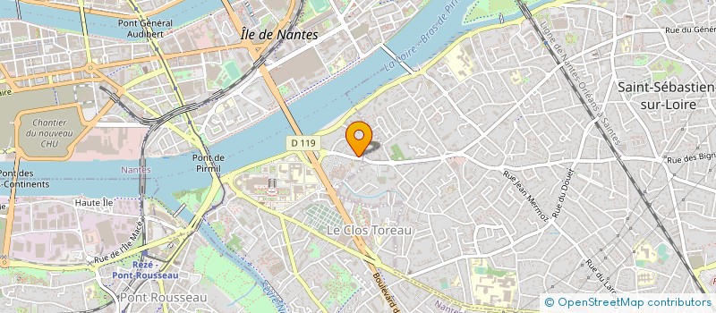 localisation de l'entreprise MARPY-TREHIN à NANTES