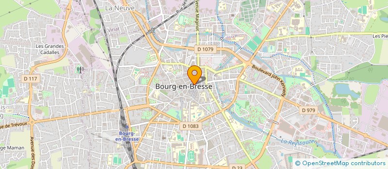 localisation de l'entreprise MARQUADO à BOURG-EN-BRESSE