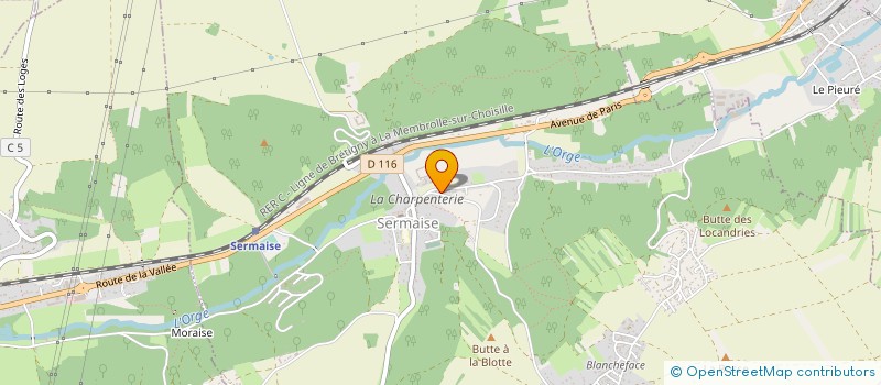 localisation de l'entreprise MARQUAGE à DOURDAN