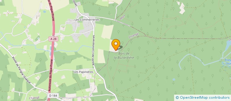 localisation de l'entreprise MARQUAGE DECORATION CHANGEENNE  CHANGE