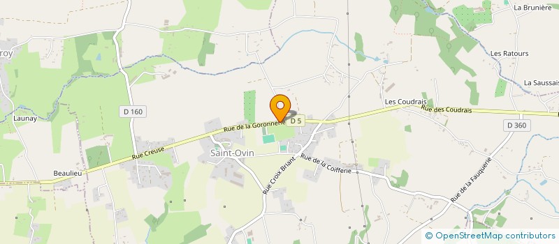 localisation de l'entreprise MARQUAGE ET SIGNALISATION DE LA BAIE  POILLEY