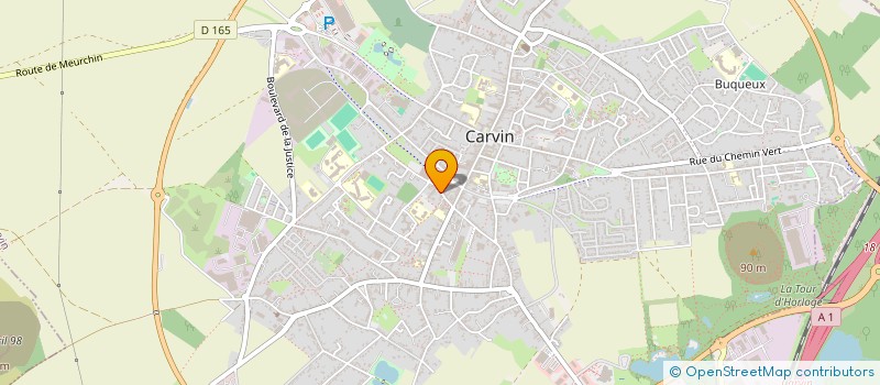 localisation de l'entreprise MARQUAGE TOUT SUPPORT & SIGNALETIQUE  CARVIN