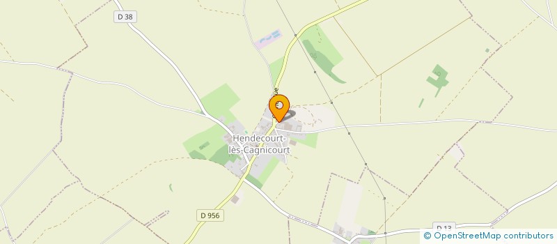 localisation de l'entreprise MARQUAILLE AND CO  HENDECOURT-LES-CAGNICOURT