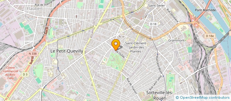 localisation de l'entreprise MARQUAND GAUTHIER ET CAZE CECILE  ROUEN