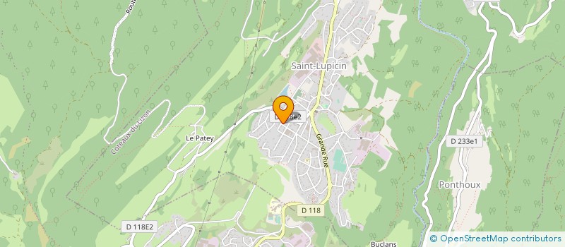 localisation de l'entreprise MARQUANT à COTEAUX DU LIZON