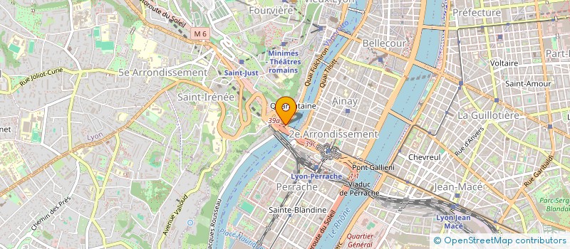 localisation de l'entreprise MARQUE BLANCHE AGENCE  LYON