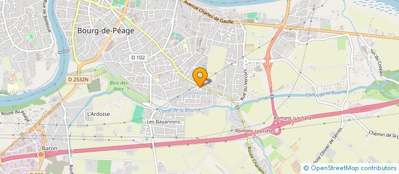 localisation de l'entreprise MARQUE DIGITALE à MALISSARD