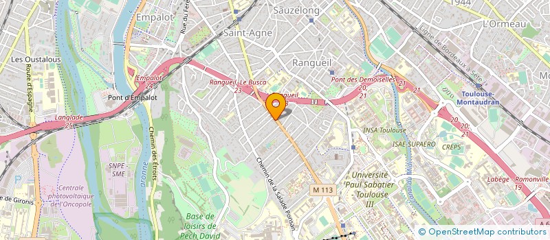 localisation de l'entreprise MARQUE EN CIEL à TOULOUSE