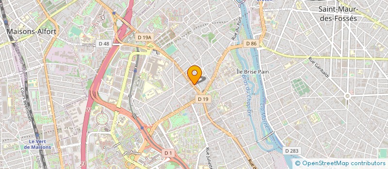 localisation de l'entreprise MARQUEE  CRETEIL